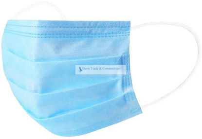 Picture of Disposable Surgical Mask, 3-Ply (>99%)